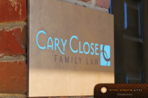 Cary Close Law firm logo branding Raleigh NC