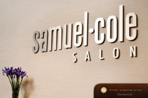 Samuel Cole Salon : salon logo design raleigh nc
