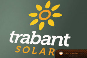 Trabant Solar logo design North Carolina